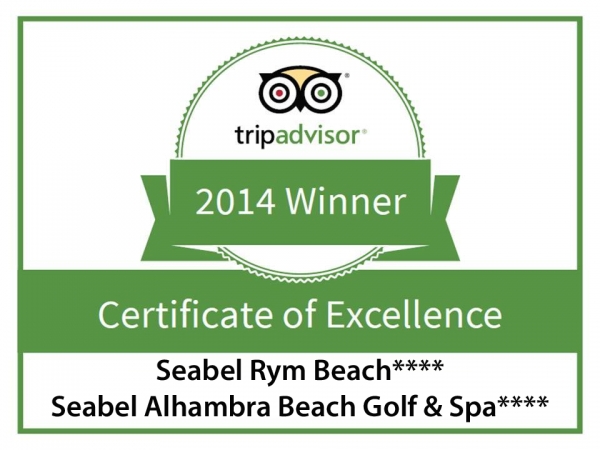 Tunisie/hôtels : Seabel Hôtels Tunisia primé pour la 4ème fois consécutive au TripAdvisor Certificate of Excellence Tunisie/hôtels : Seabel Hôtels Tunisia primé pour la 4ème fois consécutive au TripAdvisor Certificate of Excellence