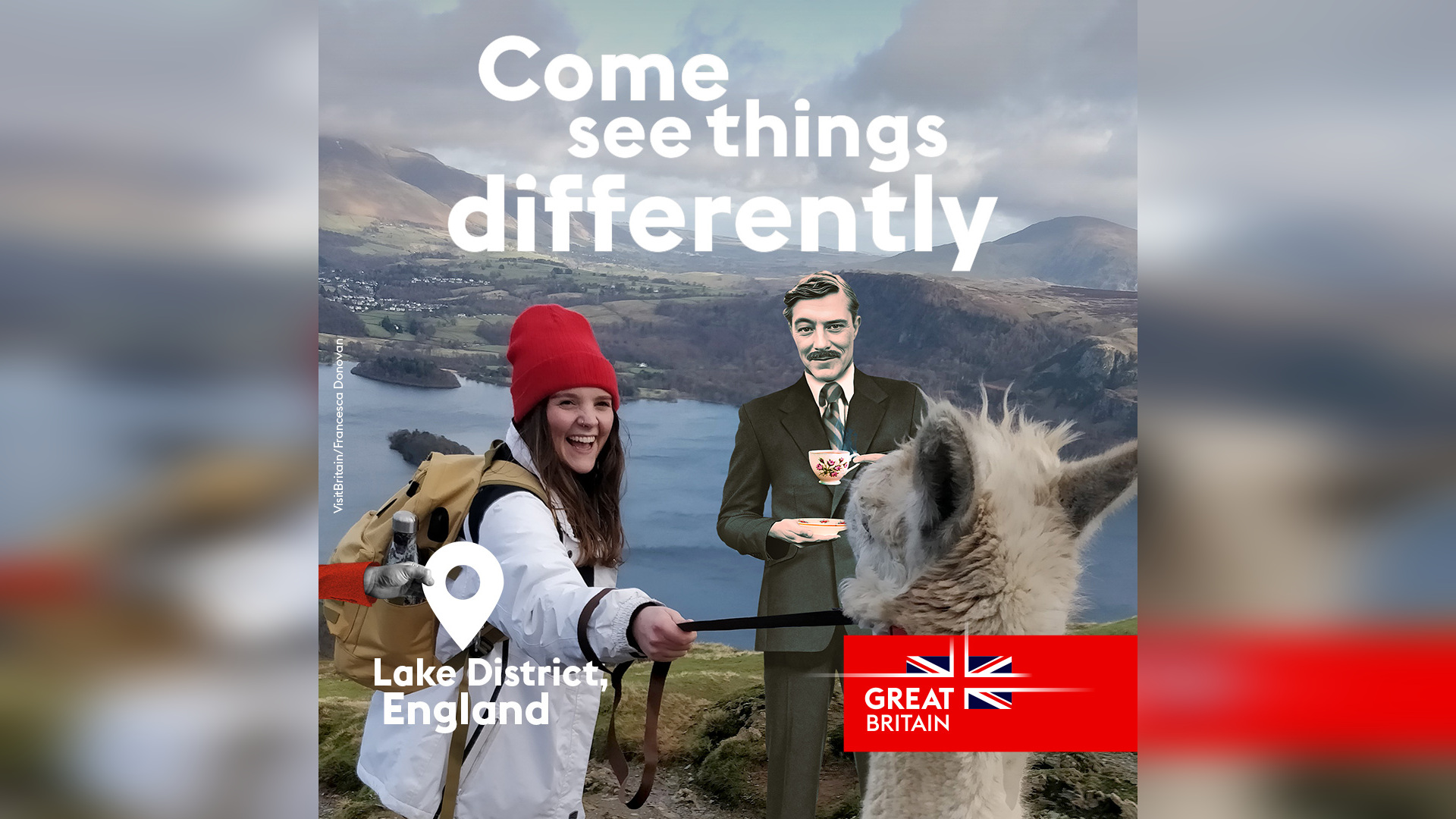 VisitBritain 'See Things Differently' Campaign, a GCC Invitation to Explore Great Britain